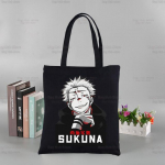 Sukuna Ryomeni must ostukott Originaalse disainiga Jujutsu Kaisen Anime Unisex Moe reisil&otilde;uendist kotid 31*36cm