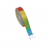 1 Rull Rhinestones Lint L&auml;ikiv S&auml;ra Atraktiivne Kukkumisvastane Vastupidav V&auml;rviline K&auml;sitsi Valmistatud Kott Kingad M&uuml;ts DIY Kleebi puur Rhinestone Tarvikud Kodukaunistused