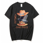 Anime ONE PIECE Harajuku T-s&auml;rk Meeste Naljakas Kawaii Manga Graafiline Suvine T-s&auml;rk Meeste Suur l&uuml;hikeste varrukatega T-s&auml;rgid Unisex Streetwear Topid XXXL