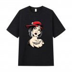Suvine Meeste T-s&auml;rk Kvaliteetne Puuvillane L&uuml;hikeste varrukatega T-s&auml;rk Naiste T-s&auml;rk Mood Spordis&auml;rk Casual Jogging Top S must