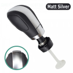 Uus DSG automaatne k&auml;iguvahetusnupp Chrome k&auml;iguvahetusnupp ABS+elektroplaat VW Passat CC Golf 6 Jetta MK6 jaoks DSG-Matt Silver