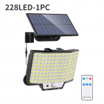 348LED P&auml;ikesevalgusti v&auml;limine turvavalgusti liikumisanduriga veekindel 126/328LED v&otilde;imas prožektor p&auml;ikeseenergia aeda Garaaž 228LED-1PC