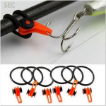 K&otilde;rge kvaliteediga 10 konksuga turvalise hoidjaga landid Fuji konksud, ohutu hoidmine &otilde;ngeritva SED13 jaoks 10pcs must