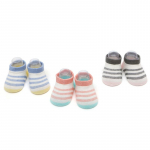 3 paari/partii Beebi sokid Suvised poisid T&uuml;drukud Ventilatsiooniv&otilde;rk Sokid Puhaspuuvillased sokid 0-18 kuud S 0 to 6months