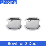 for Toyota Soarer Z40 Lexus SC 2001 2002 2003 2004 2005 Chrome Door Handle Cover Car Accessories Rustproof Stickers Exterior Bowl 2 Doors gray