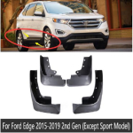 Poritiibad sobivad Ford Edge 2015~ 2016 2017 2018 auto tarvikud poriklapi poritiibade auto vahetus Only Sport Model black