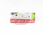 Megabass Fat Beagle SF Floating Lure Clear Silver Gritter (0362)
