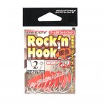 Decoy Worm 29 Rock'n Hook Cut Worm konksud, suurus 2 (7925)