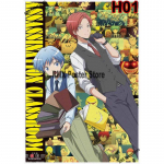 Klassikaline m&otilde;rva klassiruumi animeplakat Valge kaetud paberist kunstiga tr&uuml;kitud retroplakatid Avaleht Ruumibaari sisekujundus Seinakleebised 30x21cm