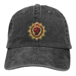 P&uuml;ha S&uuml;dame Katoliku Pesapallim&uuml;ts Unisex M&uuml;tsid WoUnisex Visiir Protection Snapback Jesus God Cross Caps One Size