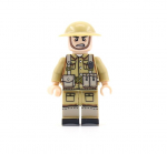 10 tk/komplekt II maailmas&otilde;da Briti armee s&otilde;durid s&otilde;jav&auml;erelvad relvakujud osad plokid koostemudel Ehituskomplektid m&auml;nguasjad 10PCS