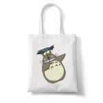No Face Man Studio Ghibli Totoro Shopper Ostukott Anime kott Puuvillane Tote Eco Korduvkasutatav Bolso K&auml;ekott Kott Korduvkasutatav 25*30cm