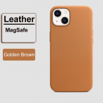 Luksuslik nahast &uuml;mbris Apple iPhone 14 15 Pro Max 13 12 13pro IPhone14 Magsafe &uuml;mbrise magnetiline laadimiskaitse kate iPhone 15 pro kollane