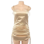 Moodsad naiste massiivsed spagetirihmad seljata varrukateta seksikad kleidid, reguleeritava allosa pikkusega naiste vabaajakleit, uus S must