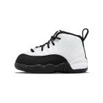 Air Jordan 12 Retro TD Royalty Beebisneakers Valge Must Metallik-Kuld 850000-170 23.5
