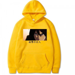 Jaapani Anime R&uuml;nnak Titanile Alan Yeager Silma Graafiline T&auml;navamood Unisex Harajuku Koomiksi T&auml;nav &Uuml;lisuur Soe Kapuutsiga Pusa L