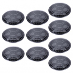 10 tk kaanega puuviljade hoiukarp Suupisted Puuviljad Plastikust &uuml;mmargune kandik 6-kambriline toiduserveerimisvaagen