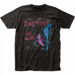Pink Floyd Neon Wall Rock N Roll Retro Band Tee Unisex T-s&auml;rk S