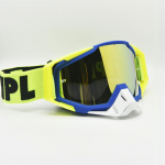 TOIIPL Meeste Mootorrattaprillid Motokrossi prillid Uduvastased Jalgrattas&otilde;idu Moto Dirt Bike MX MTB S&otilde;idu p&auml;ikeseprillid Suusakaitseprillid tumeoranži v&auml;rvi