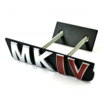 MKIV Auto Esiv&otilde;re Grill Embleem M&auml;rk Autostiil must