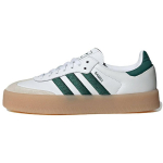 adidas Sambae Valge Roheline Kummist Tald Naiste Tennised Pilvevalge Kollegiaalne Roheline ID0440 36