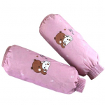 1 paar saastumisvastast varruka katet veekindel armas koomiksimustriga mustusekindel kaitsev manseti disain mustusekindlad varrukad must