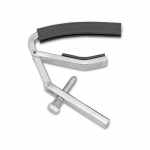 Guitar Capo professionaalne akustiline kitarr Capo p&otilde;hja toe t&uuml;&uuml;p Sisseehitatud kummipadjaga metallist kitarr must