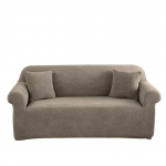 Veekindel elastne diivanikate elutuppa Paks polaarfliis L-kujuline nurgadiivani kate tugitoolikaitse 1S (90-140)cm kaamel