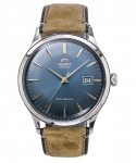 Orient Bambino versioon 4, klassikaline sinine numbrilauaga automaatne RA-AC0P03L10B RA-AC0P03L30B meeste k&auml;ekell