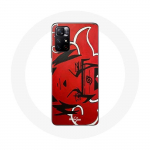 &Uuml;mbris Xiaomi Redmi Note 11s 5G Itachi Uchiha Naruto Manga plakati punase jaoks
