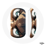 Juhtmeta hiir Eren Yeager Attack on Titan Anime plakat