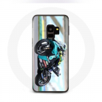 Samsung Galaxy S9 &uuml;mbris Valentino Rossi mootorrattajuht