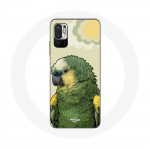 &Uuml;mbris Xiaomi Redmi Note 10 5G Amazon Parrots Green jaoks