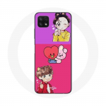 Coque pour Samsung Galaxy A22 5G BTS Bangtan BT21 Tata V Chimmy Jimin