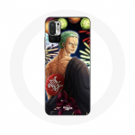 &Uuml;mbris Xiaomi Redmi Note 10 5G One Piece Merry Christmas Zoro Anime Manga jaoks