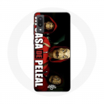 &Uuml;mbris Samsung Galaxy A02 La casa de papel Dali maskide jaoks