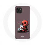 Coque pour Samsung Galaxy A03 DeadPool unicorn licorne