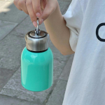 Creative Mini Chubby roostevabast terasest vaakumkolb Kaasaskantavad r&otilde;ngad Kaasaskantavad v&auml;&auml;rtuslikud &otilde;pilastopsid. roheline