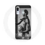 Coque Maniacase pour Samsung Galaxy A40 Kobe Bryant NBA black mamba mentality