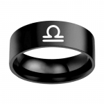 Uued 12 t&auml;htkuju s&otilde;rmust naisele mees neitsi V&auml;hk Kaljukits Ambur L&otilde;vi Kalad Kaalud Skorpion roostevabast terasest paaris&otilde;rmus 12&JR2237-8S Silver