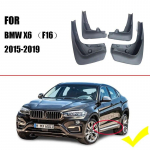 Mud flaps for BMW X6 f16 Mudguards Fender BMW X6 Mud flap splash Guard Fenders Mudguard car accessories Front Rear 4 pcs F16(2015-2019)