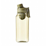 Minimalistlik Sport Cup Outdoor kaasaskantav veepudel mees- ja nais&otilde;pilastele, v&auml;&auml;rtuslik Handy Cup koos tee isolatsiooniga plasttopsiga. 750ml valge