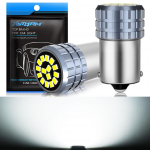 2tk 1156 BA15S BAU15S P21W PY21W BAY15D LED pirnid 1157 P21/5W R5W 15SMD 2016 auto suunatuli tagurdustuli 12V valge 6000K 1156 BA15S P21W valge