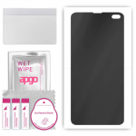 apgo Hydrogel Privacy Matte Screen Protector for Samsung Galaxy S10 Plus, Anti Spy, Hydrogel Film, Flexible, Soft TPU with positioning layer easy inst