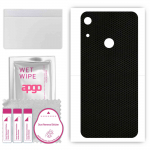 apgo Protective Skin Sticker for the back compatible with Huawei Y6s (2019), Wrap Film, Foil, Vinyl - Pattern Matrix