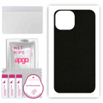 apgo Protective Skin Sticker for the back compatible with Apple iPhone 13 mini, Wrap Film, Foil, Vinyl - Pattern Matrix