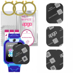 3x apgo MATTE h&uuml;briidne kaitseklaas, mis &uuml;hildub Smartwatch dla dzieci Q12-ga, painduv nanoklaas, suurep&auml;rane asendus karastatud klaasile, kriimustusvastane