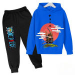 Mood Anime One Piece T&uuml;drukutele Poiste R&otilde;ivad &Uuml;likond Laste Hoodie Pullover Dressip&uuml;ksid P&uuml;ksid &Uuml;likond Teismeliste Poiste Spordir&otilde;ivad 100