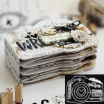 Kaameraalbum Metallil&otilde;ikamisvormid DIY Scrapbooking Reljeeftr&uuml;kk Paber Fotoalbum K&auml;sit&ouml;&ouml; Mallid Vormide &scaron;abloonid dies