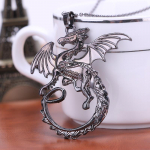 Desolation Of Smaug Pendant Dragon Kaelakee Punk Gooti Amulett Uus M&auml;ng Film Ehted Mehed Naised Hulgim&uuml;&uuml;k